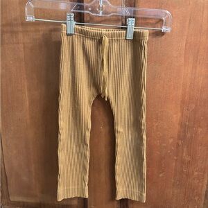 Jamie Kay Golden Brown Ribbed Leggings